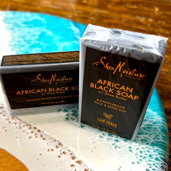 Other - $5 Add On - 2 Shea Moisture African Black Soap Bars